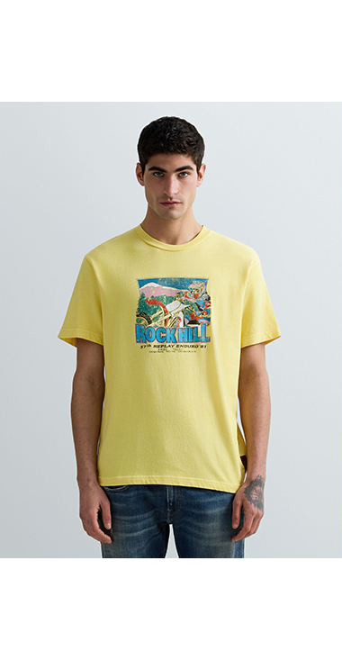 ヘビーコットンジャージーROCK HILL Tシャツ